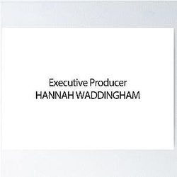 Executive Producer Hannah Waddingham - Black Poster