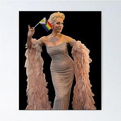 Hannah Waddingham Gay Rights Poster