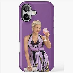 Hannah Waddingham at Wimbledon 2024 iPhone Case