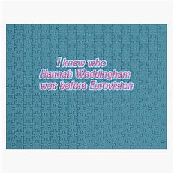 Hannah Waddingham Eurovision Puzzle