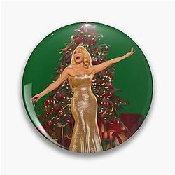Hannah Waddingham Christmas Pin