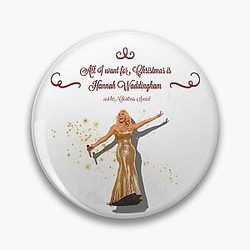 Hannah Waddingham Christmas Pin