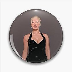 This Girl is on Fire: Hannah Waddingham at Venom Premiere Pin