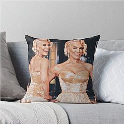 Hannah Waddingham Throw Pillow