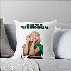 Hannah Waddingham Throw Pillow