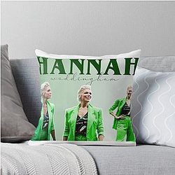 Hannah Waddingham Throw Pillow