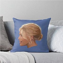 Hannah Waddingham Throw Pillow