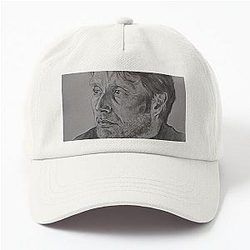 Hannibal Lecter Drawing Dad Hat