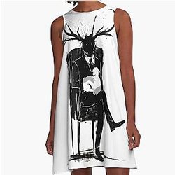 Hannibal Lecter NBC A-Line Dress