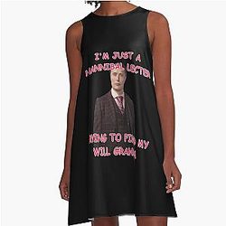 The Silence of the Lambs A-Line Dress