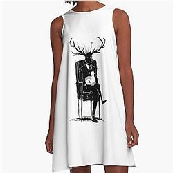 Hannibal Lecter NBC A-Line Dress