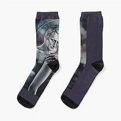 Retro Vintage Hannigram Hannibal Lecter Gifts Movie Fan Socks