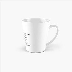 Hannibal Lecter Quote Must I Denounce Myself as a Monster? Tall Mug