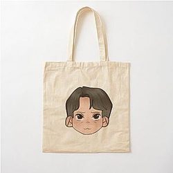 Chibi Hannibal Lecter Cotton Tote Bag