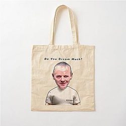 Hannibal Lecter Cotton Tote Bag