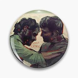 Love crime will Graham and Hannibal Lecter Pin