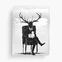 Hannibal Lecter NBC Stag Antlers Lamb Cover