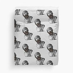 Hannibal Lecter Statue Duvet Cover