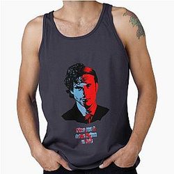 Women Men's Hannigram Horror Hannibal Lecter Fan's Movie Tank Top