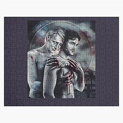 Retro Vintage Hannigram Hannibal Lecter Gifts Movie Fan Jigsaw Puzzle