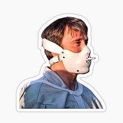 Hannibal Lecter Sticker