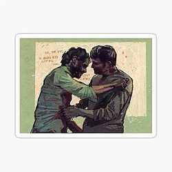 Hannibal Lecter and Will Graham Sticker