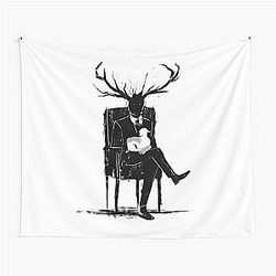 Hannibal Lecter NBC Stag Lambs Tapestry
