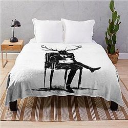 Hannibal Lecter NBC Throw Blanket
