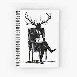 Hannibal Lecter NBC Stag Lamb Notebook
