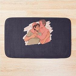 Funny Man Hannibal Lecter Retro Vintage Bath Mat