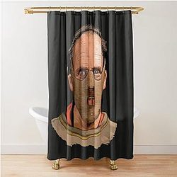 Hannibal Lecter from the Silence of the Lambs Shower Curtain