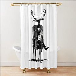 Hannibal Lecter NBC Shower Curtain