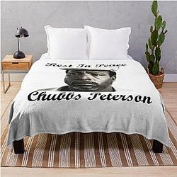 Rest In Peace Chubbs Peterson Happy Gilmores Adam Sandler Movie Golf Comedies are Famous for Their Dramatic Shots with a Happy Attitude Throw Blanket