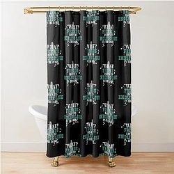 What Friends listen to Endless Love in the dark, Happy Gilmore Shower Curtain