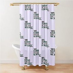 Hey Gilmore, You Suck!--Donald, Happy Gilmore Shower Curtain