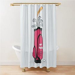 Happy Gilmore Alternative Movie Poster Shower Curtain