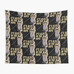 It's All in the Hips Happy Gilmore Tapestry