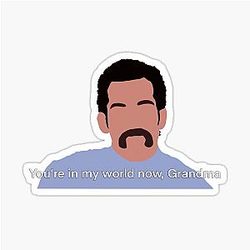 Happy Grandma Meme Sticker