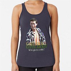 HAPPY GILMORE Gold jacket green jacket Racerback Tank Top