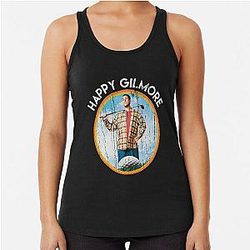 Happy Gilmore Racerback Tank Top