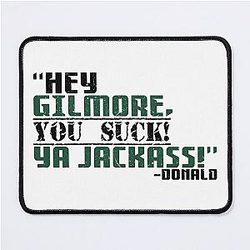Hey Donald, Happy Gilmore Mouse Pad