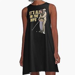 It's All in The Hips Happy Gilmore A-Line Dress