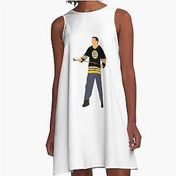 Happy Gilmore jumps the aisle not the A line dress it's a wedding gown