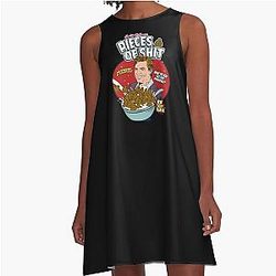 Happy Gilmore vs Shooter Mcgavin A Line Dress