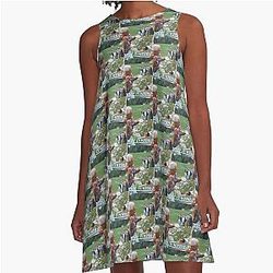 Happy Gilmore. The price is wrong Graphic A-Line Dress
