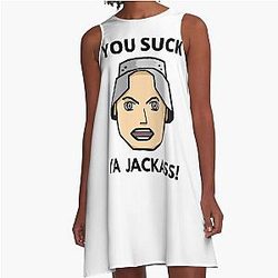 Happy Gilmore Golf A-Line Dress