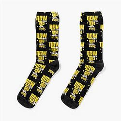Now you've had enough -Bob Barker Happy Gilmore Socks