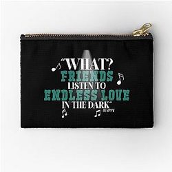 What Friends listen to Endless Love in the dark -Happy Gilmore Zipper Pouch