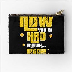 Now you've had enough. -Bob Barker Happy Gilmore Zipper Pouch