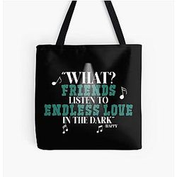 What Friends listen to Endless Love in the dark. Happy Gilmore All Over Print Tote Bag